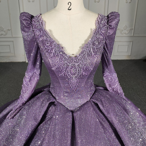 1112 <b>Custom</b> New Long Formal Party Long Sleeve Evening <b>Dress</b> Prom Bridal <b>Dress</b> Wedding <b>Dress</b> - Product Image 4