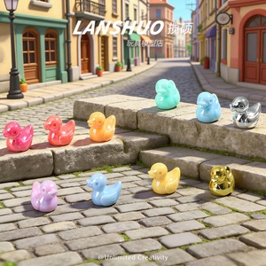 Lanshuo Acrylic <b>Duck</b> Ornaments Full 3d Home Decoration Craft Kit Spring 2026 - Product Image 1