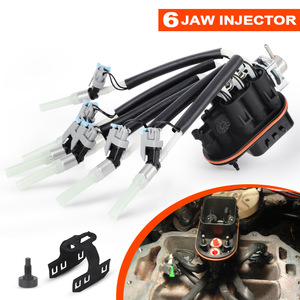 Juego de inyectores de combustible FJ503 tipo 6 garras para reemplazo de Chevrolet OE 12568332 - Product Image 2
