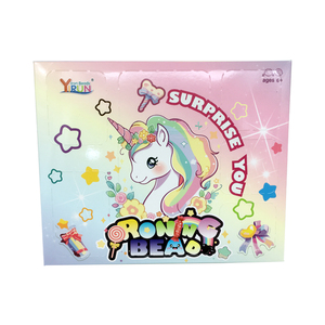 Perline di Plastica Educative per <span class=keywords><strong>Bambini</strong></span> Serie Unicorno da Stirare Hama Perler Beads 5MM Kit Giocattoli Fai-da-Te con Tavola Forata - Product Image 1