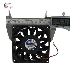 EC Fan 110v 220v 48v 36v 24v 12v 3.54 inç 92mm 92x92x25mm eksenel soğutma su geçirmez fan