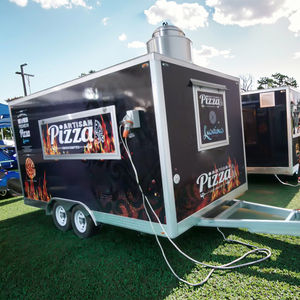 Equipo con Horno y Refrigerador, Estructura de Acero Inoxidable para Uso Comercial, Venta de Aperitivos y Papas Fritas - Product Image 2