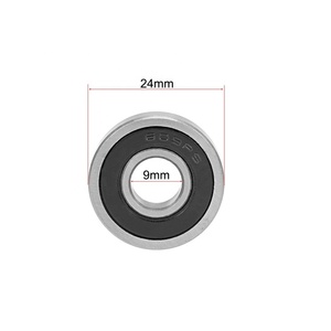 Roulements à billes miniatures à gorge profonde 609, 9x24x7mm, en acier inoxydable, pour moteur électrique, appareils électroménagers, machines de jardinage - Product Image 1