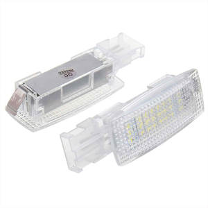 LED Interior Sun Visor Vanity Mirror Lámparas Luz de lectura para VW Golf 4 5 6 7 Passat CC B5 B6 B7 Polo Tiguan Scirocco Jetta <span class=keywords><strong>Toura</strong></span> - Product Image 2