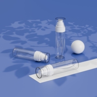 KAIGE en stock – Flacon pulvérisateur transparent en PET de 80 ml, 100 ml, 120 ml pour cosmétiques, soins du visage et capillaires, avec pompe de pulvérisation pour toner