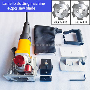 Rainureuse <span class=keywords><strong>Lamello</strong></span> Portative pour Assemblages Invisibles, Machine à Tenonner le <span class=keywords><strong>Bois</strong></span> Pratique et Mobile - Product Image 6