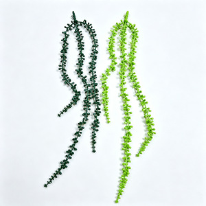 Plante succulente artificielle suspendue, décoration murale, verdure intérieure et extérieure, plante artificielle en plastique, décoration - Product Image 3