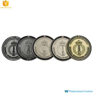 Elegantes Monedas Conmemorativas Personalizadas por Sublimación con Plata Antigua para Recuerdos de la Suerte y Regalos para Eventos - Product Image 3