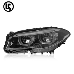 อุปกรณ์ตกแต่งรถยนต์ ไฟหน้า LED 12V 6000K ABS รุ่นใหม่ สำหรับรถยนต์ซีรีส์ 5 ปี 2011-2017 พร้อมไฟเลี้ยวแบบอัพเกรด สีเหลืองและสีขาว DRL LED Technol - Product Image 5