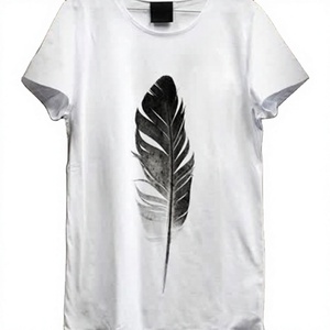 เสื้อยืดคอกลมแขนสั้นทรงปกติ ผ้าฝ้ายออร์แกนิค 100% คุณภาพดีเยี่ยม เป็นมิตรต่อสิ่งแวดล้อม ระบายอากาศได้ดี ยอดนิยม ขายส่ง MOQ ต่ำ - Product Image 6