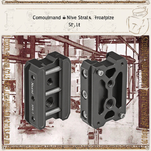 A030v Arca cho <span class=keywords><strong>dovetail</strong></span> <span class=keywords><strong>Adapter</strong></span> <span class=keywords><strong>Picatinny</strong></span> chuyển đổi gắn tấm thép 6x cho săn bắn chân máy Phụ kiện thiết yếu ngoài trời - Product Image 3