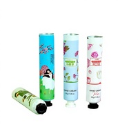 Tubes d'emballage en aluminium-plastique pour crème pour les mains HaoShuoDa, taille personnalisée, tubes cosmétiques vides à visser, impression UV