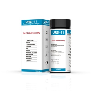Bandelettes de test urinaire précises pour usage clinique (100 unités) - Bandelettes réactives urinaires marquées CE avec détection de nitrites et de leucocytes - Product Image 5