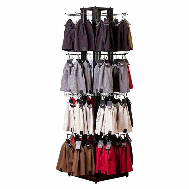 Custom Multi-purpose Metal Display Stand Hanging Underwear Beanie ...