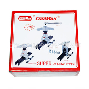 Juego de herramientas CoolMax Super Flaring CM-608-A-R410, expansor de tubos de cobre para sistemas de aire acondicionado y refrigeración - Product Image 1