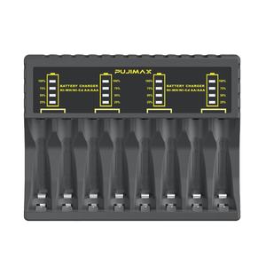 Зарядное устройство PUJIMAX для nimh аккумуляторных батарей aa 1,2 в, зарядное устройство для usb аккумуляторов aaa aa smart ni-MH ni-cd зарядные устройства для aaa - Product Image 1