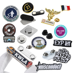 Huy Hiệu Các Nhà Sản Xuất Thiết Kế Biểu Tượng Tùy Chỉnh Nam Châm Pin Kim Loại Quần Áo Trâm Mũ <span class=keywords><strong>Pins</strong></span> Mềm Cứng Men Ve Áo <span class=keywords><strong>Pins</strong></span> Nam Châm Cho Phù Hợp Với Nam Giới - Product Image 1