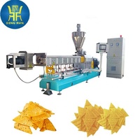Ligne de production de chips de tortilla, machine de traitement automatique de 200 kg/h pour chips de maïs frites triangulaires, snacks et nachos