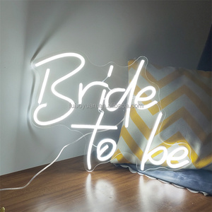 E letrero de neón LED personalizado Oh baby Hello Gorgeous logo acrílico diseño Logo electricidad LED neón para decoración de <span class=keywords><strong>luz</strong></span> de fiesta de boda - Product Image 2