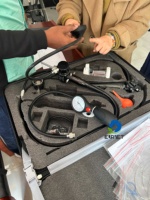 EUR VET Prix d'usine Endoscope flexible à source de lumière froide médicale à LED pour laryngoscope vétérinaire HD pour chien