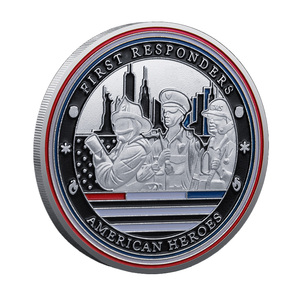 Moneta Commemorativa in Metallo per Primo Soccorso e Aquila, Moneta Souvenir dell'Eroe Urbano Americano - Product Image 5