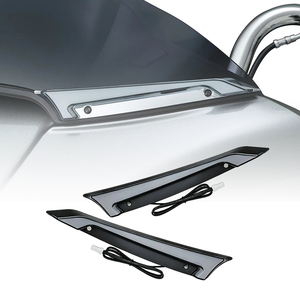 ไฟ LED ตกแต่งกระจกหน้ารถมอเตอร์ไซค์ ไฟเลี้ยว DRL สำหรับ Harley Road Glide ST CVO ไฟหน้าคู่ Touring ปี 2015+ - Product Image 5