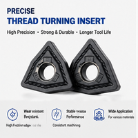 Inserto de Torneado Triangular con Recubrimiento PVD WNMG080404MS / WNMG080408MS KC5010 para Torno CNC - Kennametal