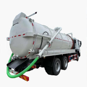 Camion aspirateur d'eaux usées Sinotruck Howo 10m 6x4 avec pompe à vide, transmission manuelle, diesel Euro 3 Dongfeng pour fosse septique - Product Image 1