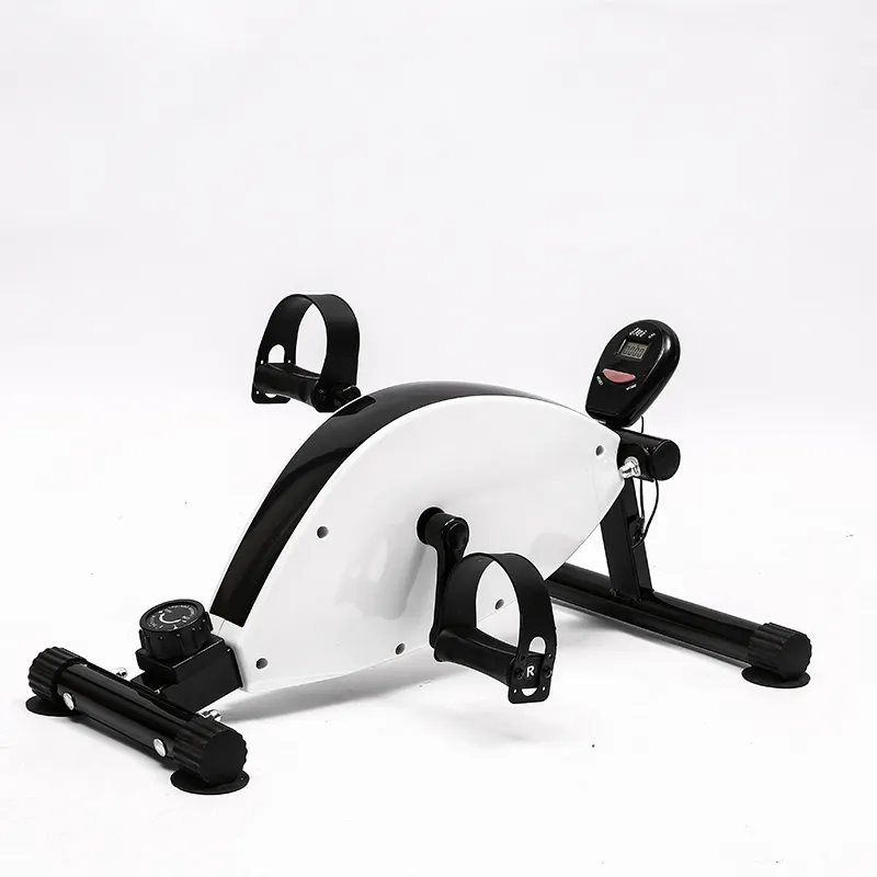 TELLUS Under Desk Übung elektrische Ellipsen trainer Magnetic Bike Trainer Maschine benutzer definierte Pedal Heimtrainer Fahrrad für die Physiotherapie