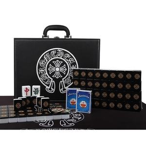 Sabots noirs pour la maison, effet vieilli, motif cœur, style Mahjong, tendance, cool, gothique, décontracté, 40/42/44, Sparrow - Product Image 5