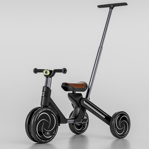 Playkids 4 <span class=keywords><strong>en</strong></span> <span class=keywords><strong>1</strong></span>, <span class=keywords><strong>Triciclo</strong></span> para Niños Ajustable, Cochecito, Bicicleta, <span class=keywords><strong>Triciclo</strong></span> para Bebés - Product Image 2