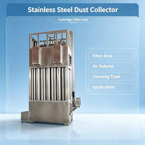 Precipitateur électrostatique industriel ESP, tour de condensation humide pour l'agriculture, l'industrie agroalimentaire, la capture des aérosols et la condensation des vapeurs de <span class=keywords><strong>plume</strong></span> - Product Image 2
