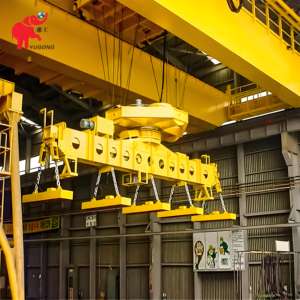 رافعة كهرومغناطيسية للسفر 10 طن 16 طن + رافعة علوي 16 طن مع شعاع ناقل - Product Image 1