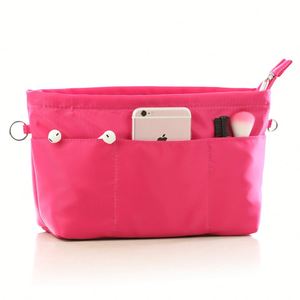 Bolsa de Maquillaje Oxford Moderna de Gran Capacidad, con Compartimentos Internos Rígidos, Asa Suave, para Mujer, con Forro Interior Impermeable - Product Image 1