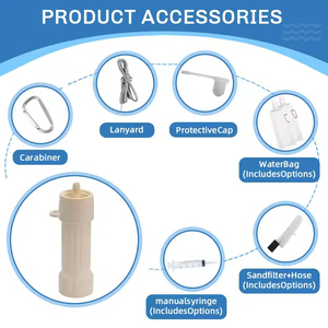 Paille filtrante certifiée NSF, testée en laboratoire, fabrication OEM, étiquette privée, emballage personnalisé pour les voyages et la randonnée - Product Image 4