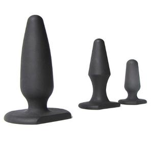 3 في 1 سيليكون بعقب المكونات الشرج مع T القاع للكبار - Product Image 2