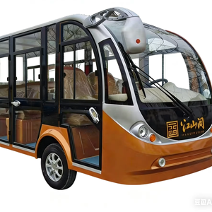 Voiture de golf électrique en aluminium homologuée CE, 14 places, fabrication chinoise, bus touristique et navette alimenté par batterie - Product Image 5