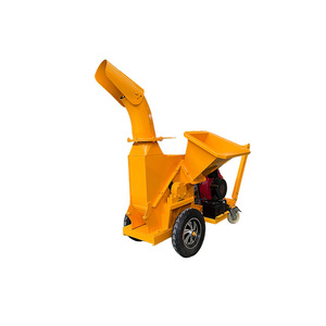 Trituratore di Rami Mobile da Giardino, Trituratore di Rami Elettrico a Spinta Manuale, Trituratore Orizzontale di Legno Diesel - Product Image 1