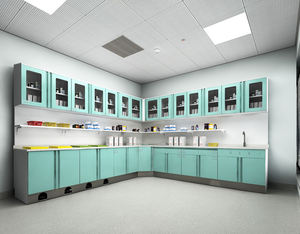 خزانة عمل طبية ، خزانة علاج للتخلص من العيادات في المستشفى - Product Image 1