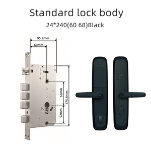 Thông Minh Chốt Cửa Bàn Phím Vân Tay Điện Tử Kỹ Thuật Số Khóa Ứng Dụng Mã Sinh Trắc Học Khóa Thông Minh Mà Không Có Lỗ Mộng - Product Image 4