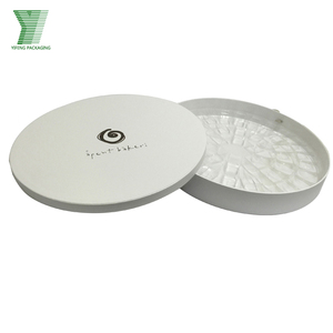 Boîte d'emballage cadeau personnalisée en papier rond de qualité alimentaire, avec estampage or de luxe, assortiment de chocolats, bonbons, macarons, pâtisseries, beignets - Product Image 6