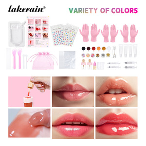Lakerain <span class=keywords><strong>Set</strong></span> <span class=keywords><strong>Lip</strong></span> <span class=keywords><strong>Gloss</strong></span> DIY Seperti Anak-Anak, Peralatan Lengkap dan Mudah Digunakan, Alat Rias Lipstik <span class=keywords><strong>Lip</strong></span> <span class=keywords><strong>Gloss</strong></span> DIY, Hadiah Ulang Tahun untuk Anak Perempuan - Product Image 2