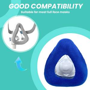 4ชิ้นหน้ากากกันกระแทกแบบใช้ซ้ำได้นุ่มสบายดูดซับน้ำมันและความชื้นเพื่อปรับปรุงหน้ากากสวมใส่สบายซับหน้ากาก cpap <span class=keywords><strong>Mask</strong></span> - Product Image 3