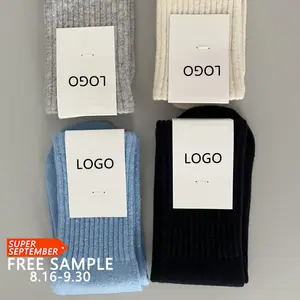 High Quality Wholesale Ankle Crew Bamboo Designer Logo Compression Unisex Grip Custom Cotton Sport Toddler Winter Socks Kids