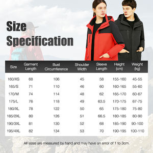 最新デザインの高級3-in-1着脱式フリースライナー付き通気性・防風・防水ジッパー付きジャケット（極限の気象条件でのアウトドア向け） - Product Image 5