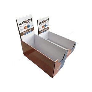 Logo Print Customized Cardboard Counter <strong>Display</strong> Retail <strong>Paper</strong> Countertop Carton <strong>Display</strong> Box for Food - Product Image 5