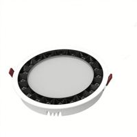 Plafonnier linéaire LED sans cadre IP44, usage hôtelier moderne, CRI élevé, économe en énergie, lumière du jour 5000K, gradation Triac/0-10V, garantie 5 ans