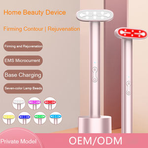 Fabrik 7-Farben Beauty Massage Hautpflege Zauberstab Tragbare Red Glow Therapie für Augen lifting Falten entferner Müdigkeit Linderung von Dunkelheit - Product Image 6