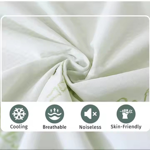 Oeko-tex 100 Certificated Wholesale Quilted Bamboo <strong>Mattress</strong> <strong>Protector</strong> Whole Sale Waterproof Bed Cover for Home or Hospital Use - Product Image 4