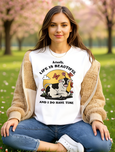 T-shirt da donna a maniche corte in cotone con stampa a lettere, girocollo casual, stile primavera estate - San Valentino - Product Image 2